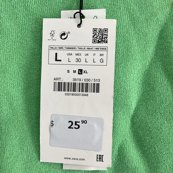 Bundle 2 Listings for $20😀 Zara Sleeveless Top - Picture 2 of 8